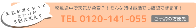 運航状況確認 TEL120-141-055